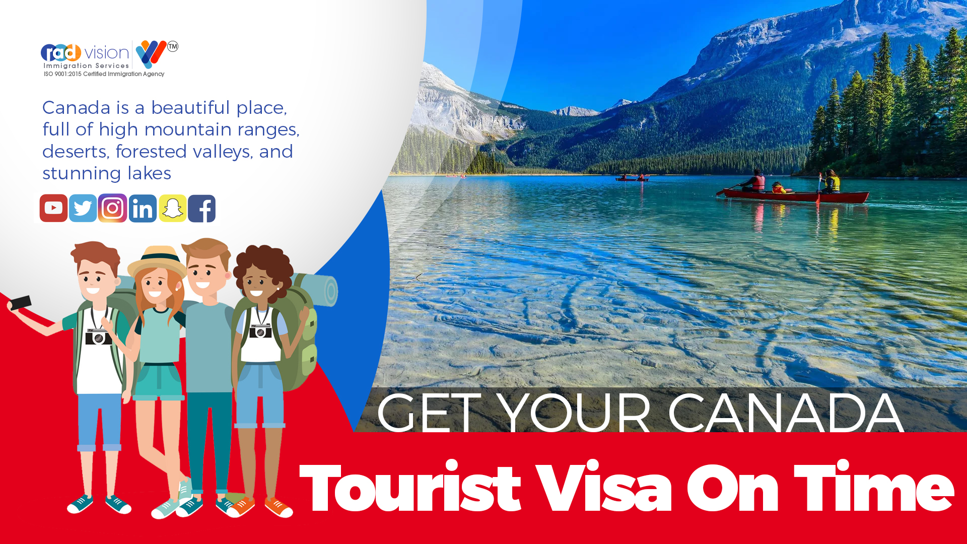 Get Your Canada Tourist Visa On Time