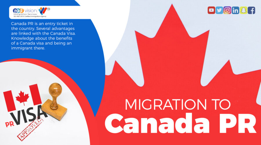 Migration To Canada PR Comes With Several Benefits