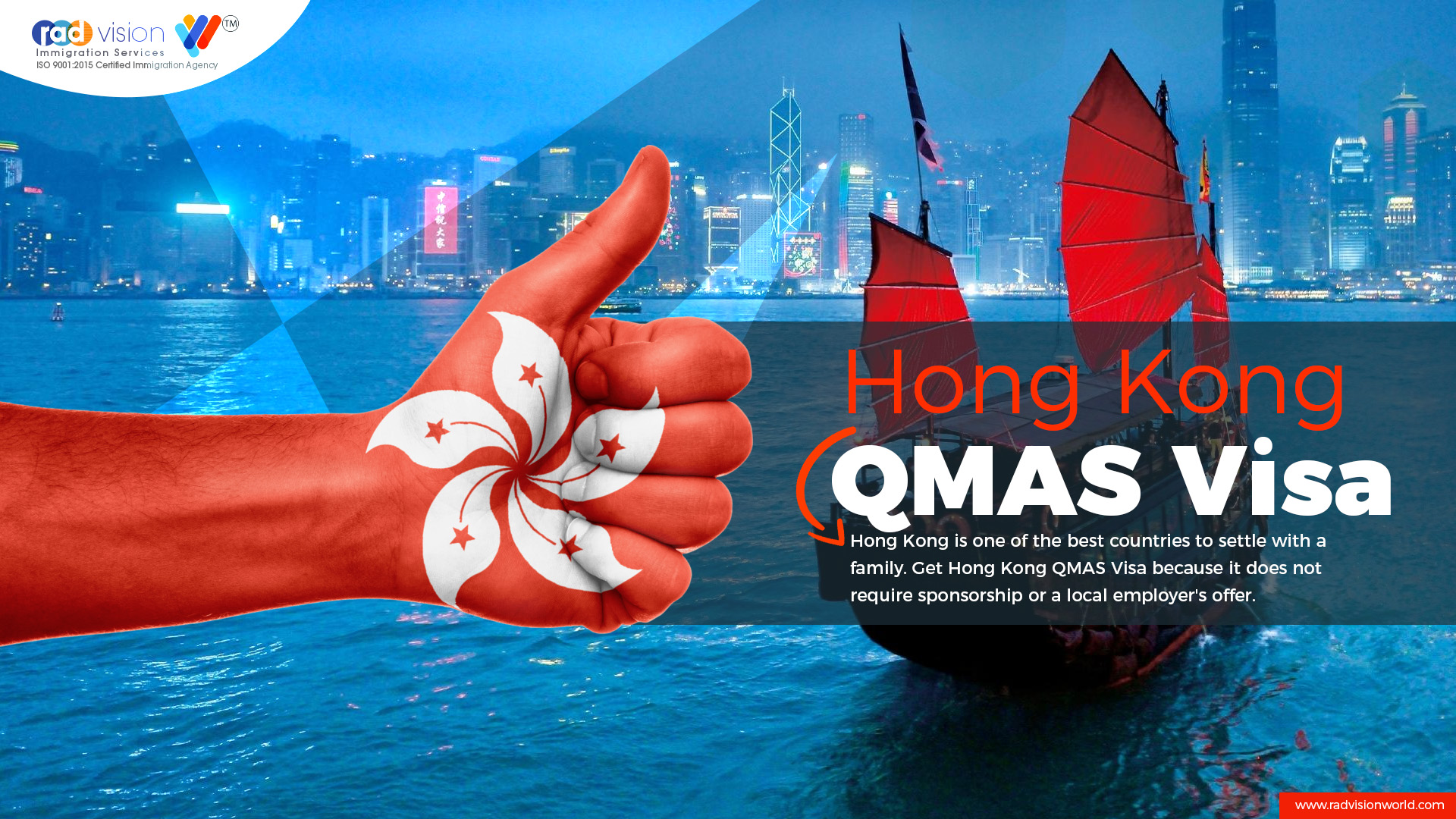 Hong Kong QMAS Visa. Looking To Settle In Hong Kong, No Need For Offer Letters.