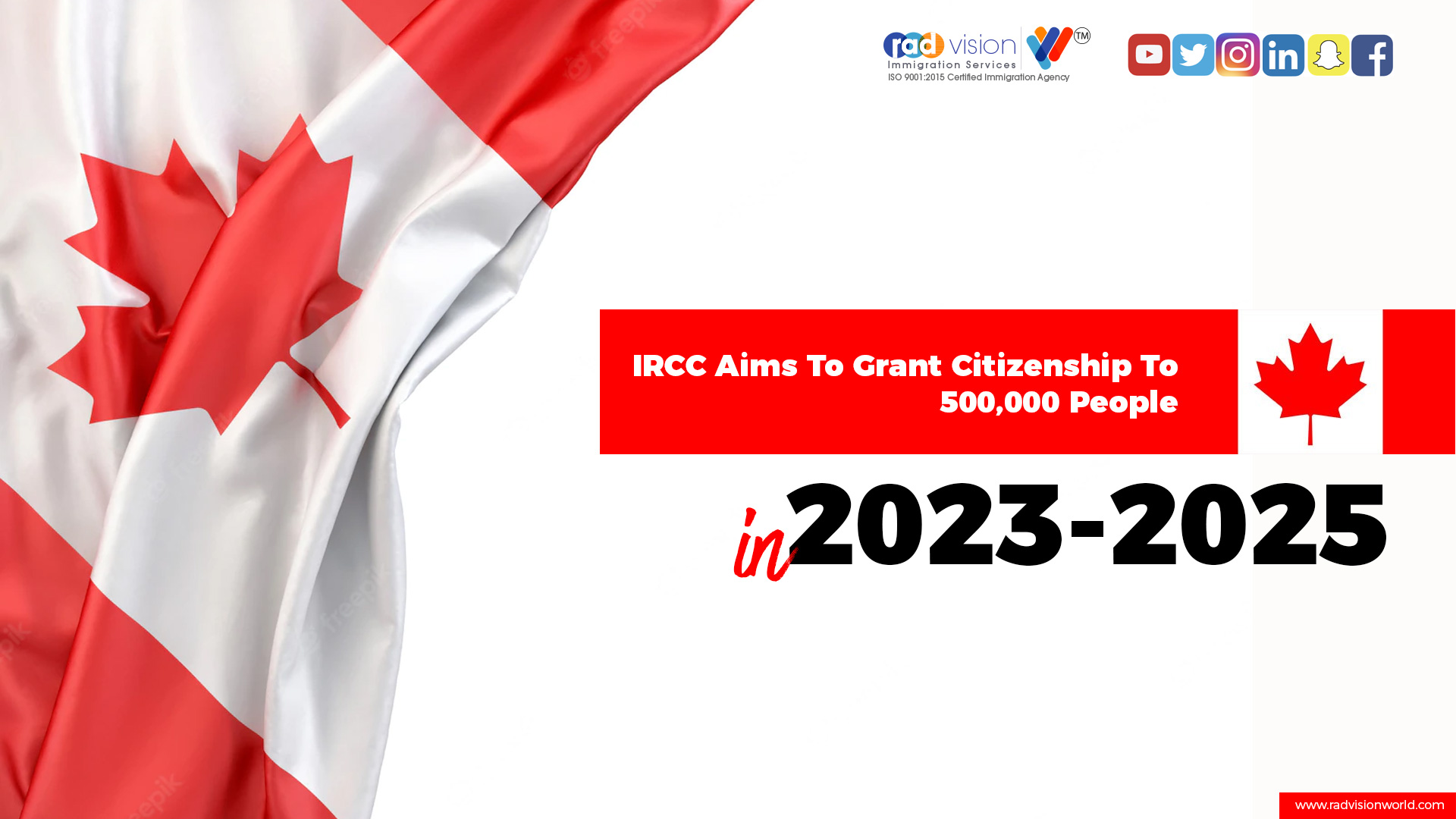 IRCC Aims To Grant Citizenship To 500000 People In 2023 To 2025