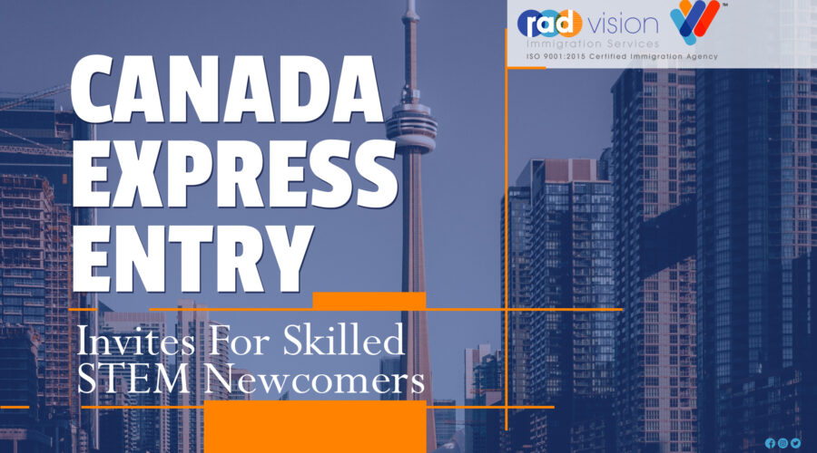 Canada Express Entry Invites For Skilled STEM Newcomers