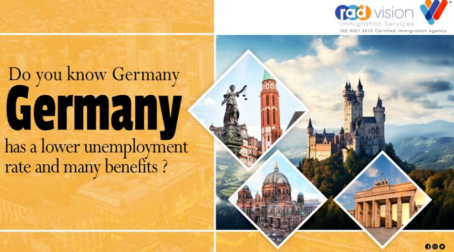 Do you know Germany has a lower unemployment rate and many benefits