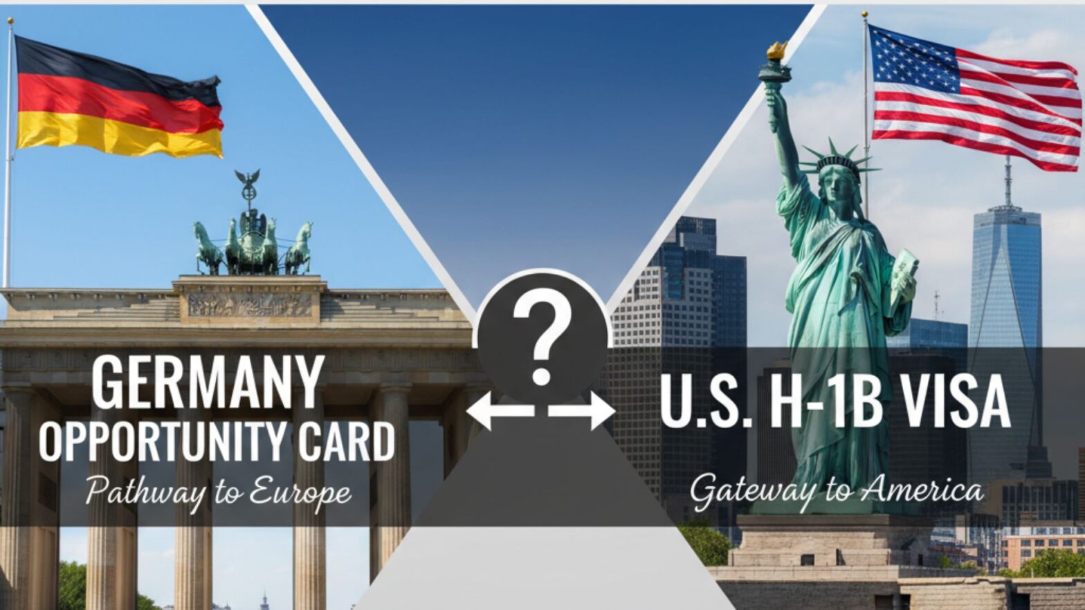 Germany Opportunity Card vs. US H-1B Visa