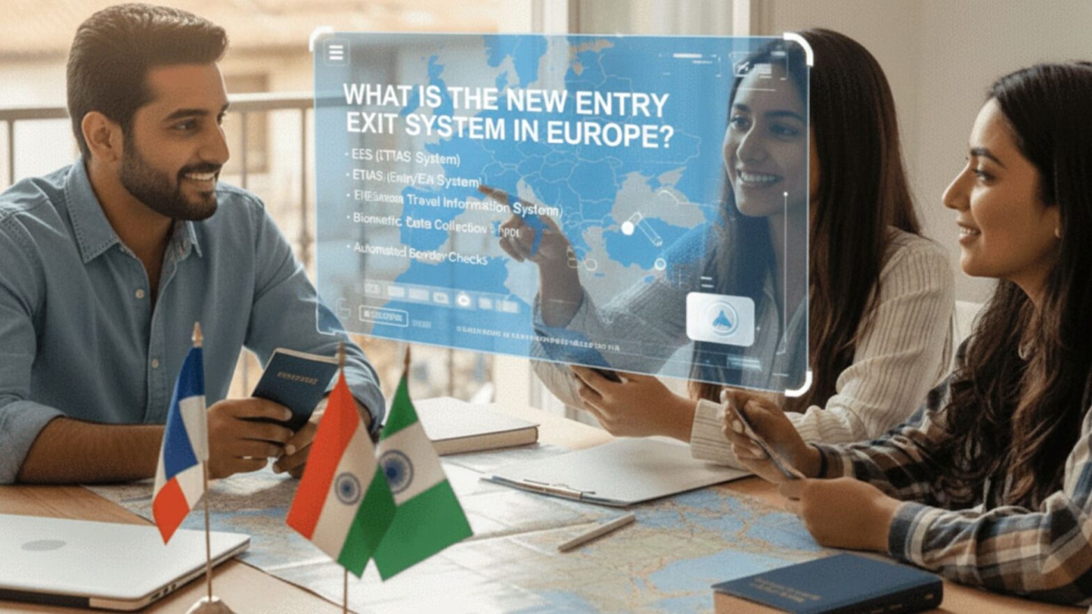 What is the new entry exit system in Europe