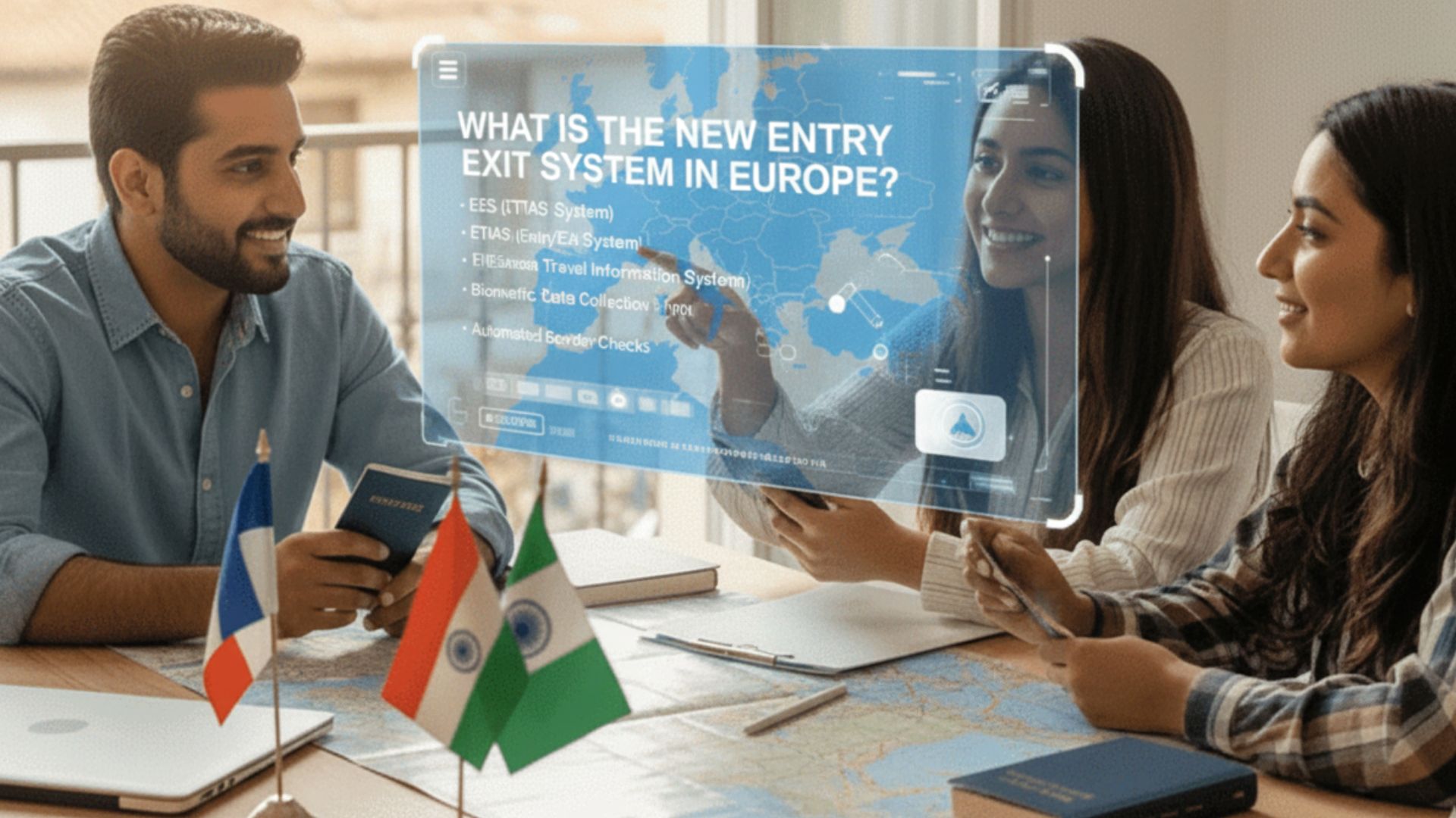 What is the new entry exit system in Europe