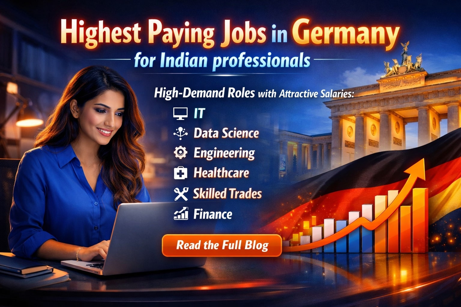 Highest Paying Jobs in Germany for Indian professionals