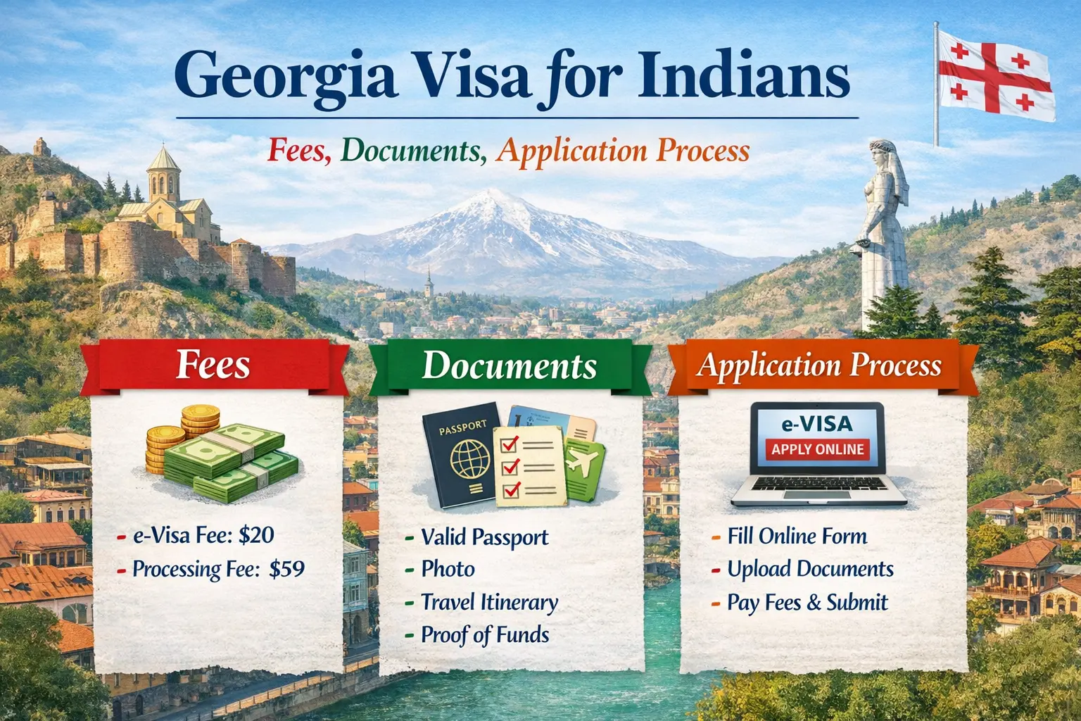 Georgia Visa For Indians