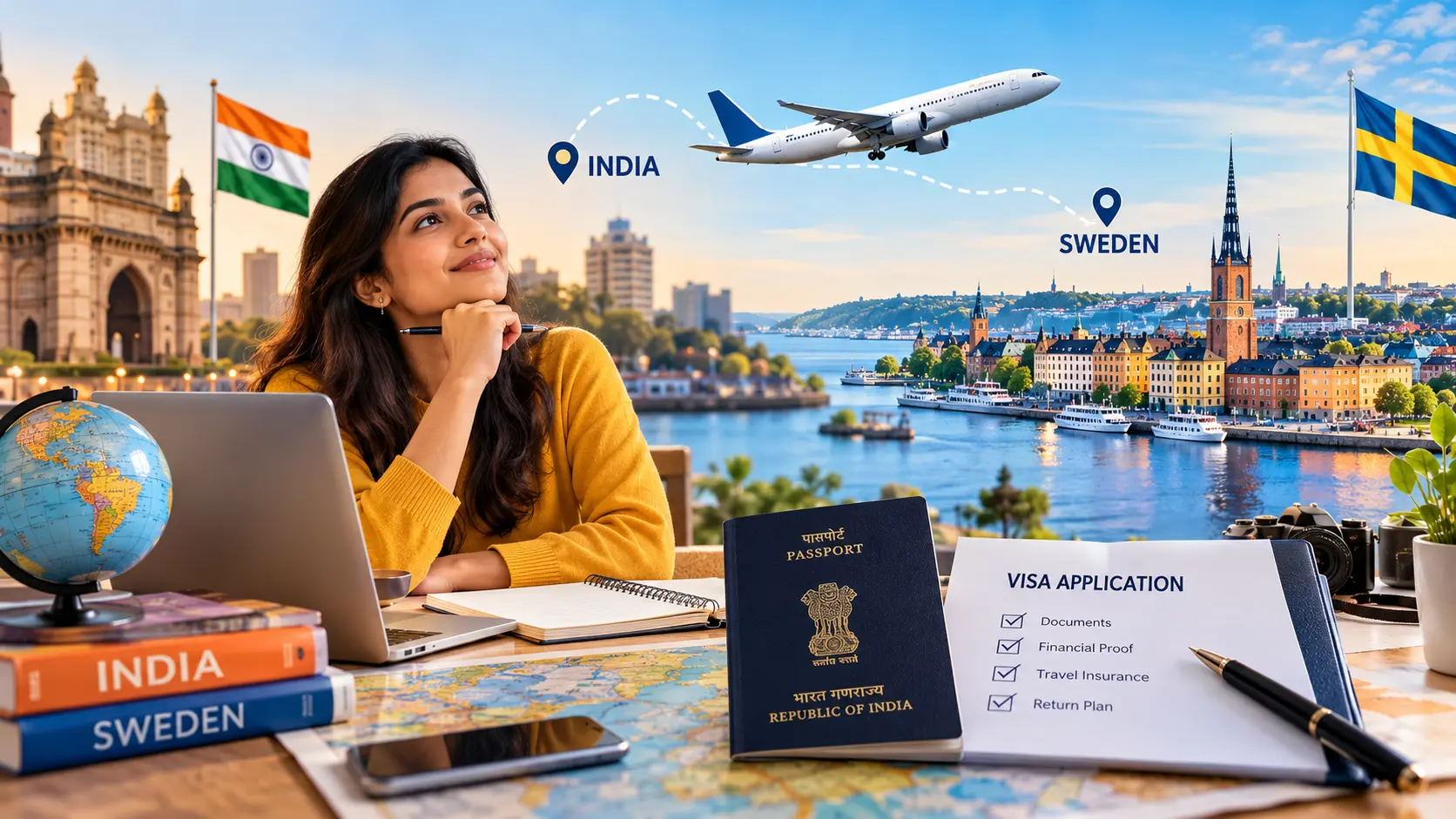 Sweden Visa for Indians